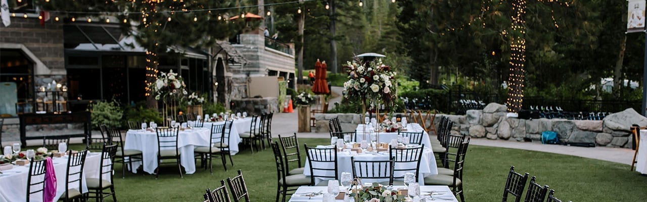 Wedding Resort at Squaw Creek in Lake Tahoe