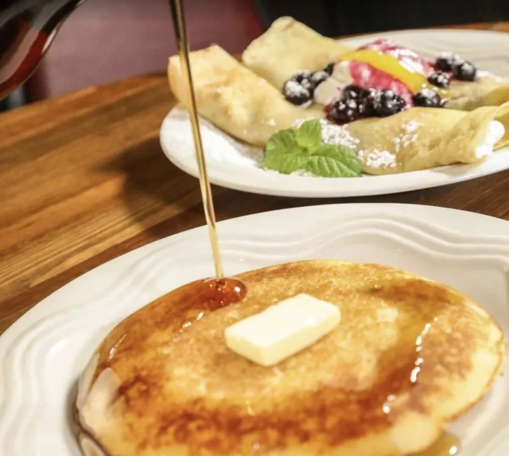 Pancakes and crepes at Sunshine Deli