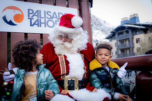 Santa at Palisades Tahoe