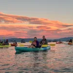 Tahoe City Kayak Sunset