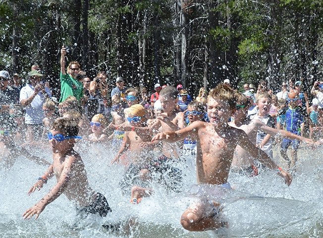 Big Blue Adventure Donner Lake Kid’s Triathlon