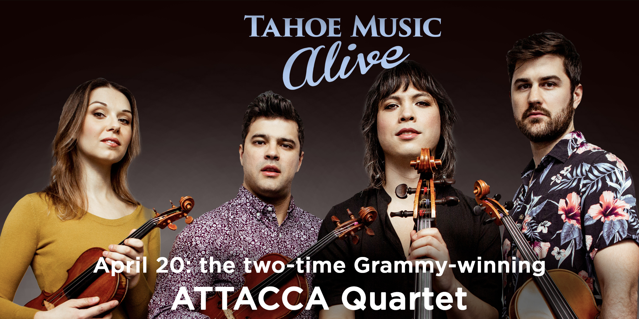 Tahoe Music Alive presents ATTACCA Quartet - Lake Tahoe Travel