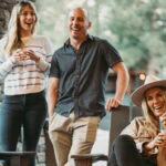 Bowl Incline Family Having Fun Outside