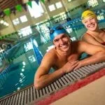 Swimming at the Incline Village Recreation Center in Lake Tahoe