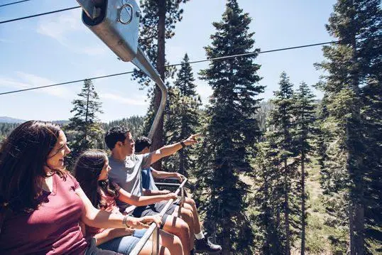 Experience Northstar’s scenic gondola and chairlift rides