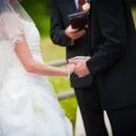 Couple getting married photo by Chris Werner