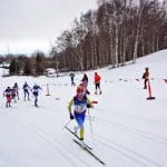 Far West XC Skier in Lake Tahoe