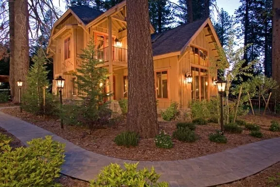 Exterior of house available on first accommodations