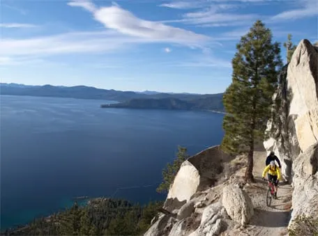 Flume Trail view of Lake Tahoe