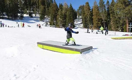 Homewood Terrain Parks in Lake Tahoe