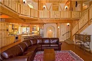 Interior of a rental home in Lake Tahoe