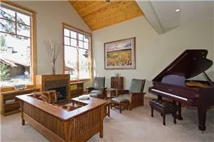 Interior of a rental home in Lake Tahoe