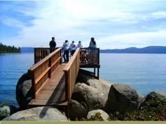 Dock at Meeks Bay Resort in Lake Tahoe