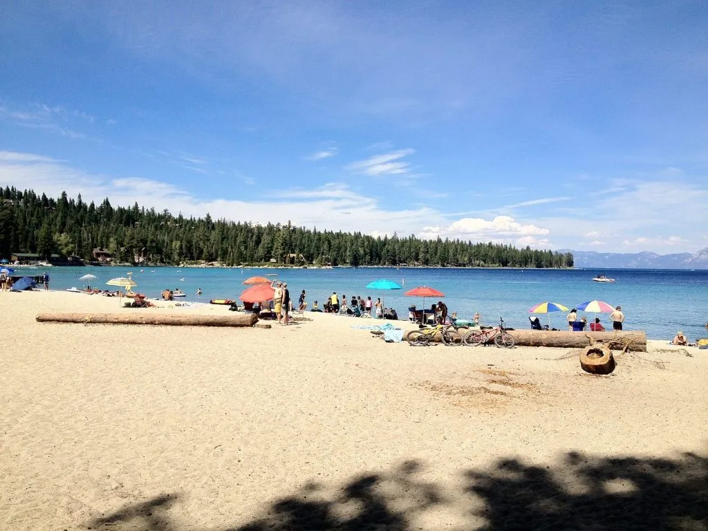 Meeks Bay Beach Lake Tahoe