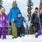 Family enjoying their Northstar Cross Country adventure