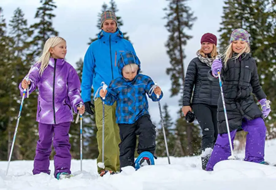 Family enjoying their Northstar Cross Country adventure