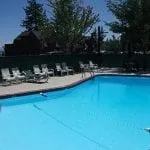 Up close shot of pool at Pepper Tree Inn
