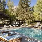 Exterior pool for Plumpjack Inn