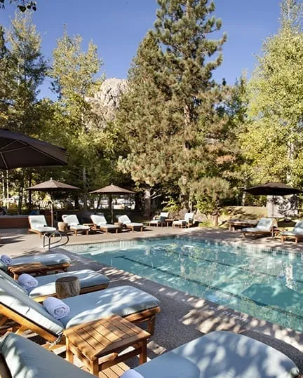 Exterior pool for Plumpjack Inn