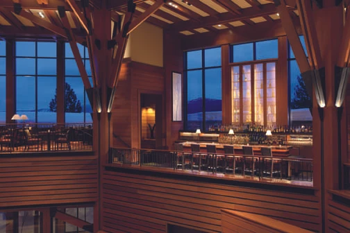 Lake Tahoe — craft cocktails, small plates, mountain views, and relaxed après-ski vibes in Truckee.