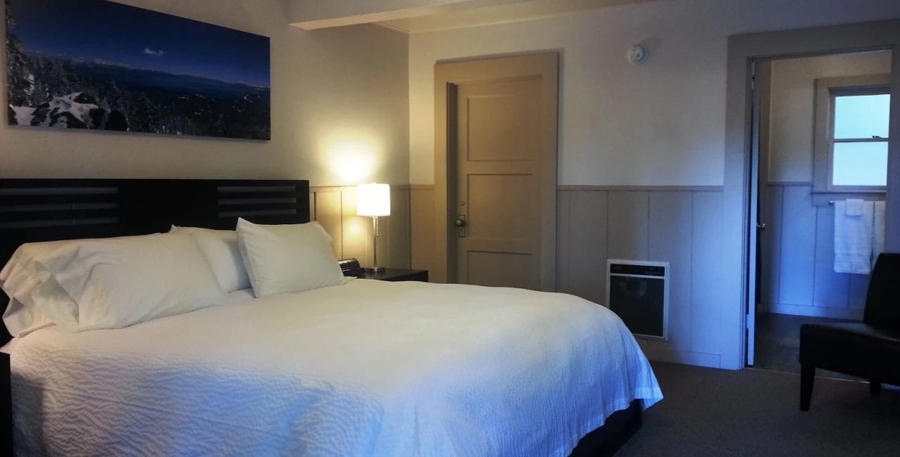 Interior shot of the rooms in the lodge at obexers