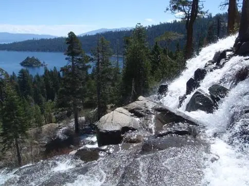Eagle Falls in Emerald Bay Lake Tahoe