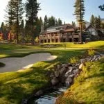 eighteenth hole Golf Course Lake Tahoe