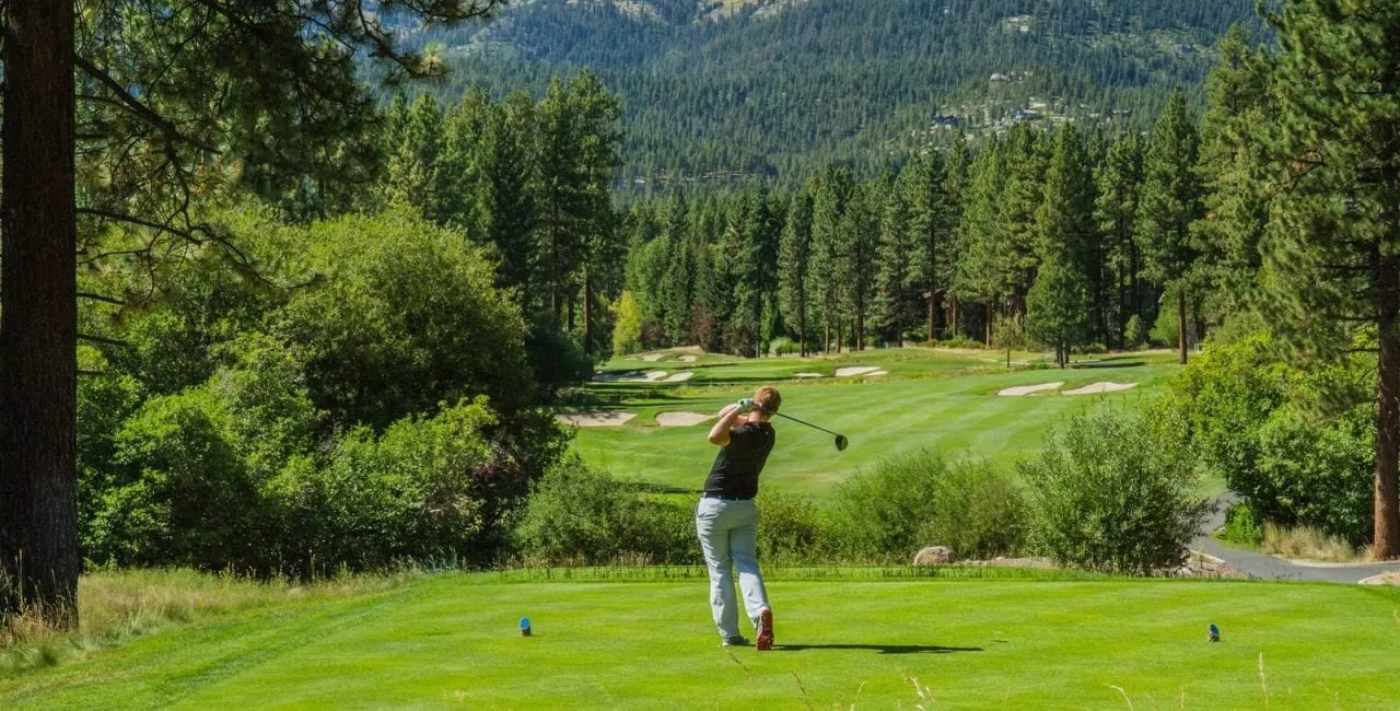 Golf Course Swing Lake Tahoe