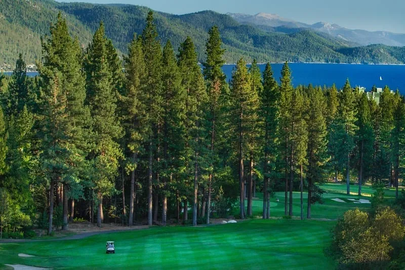 View from Golf Course Lake Tahoe