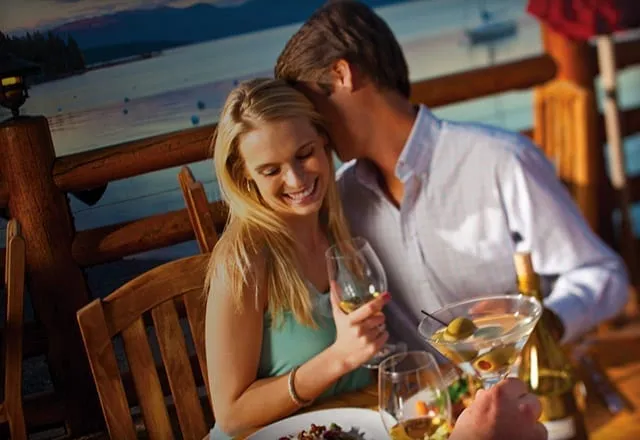 Romantic date night for couple in Lake Tahoe
