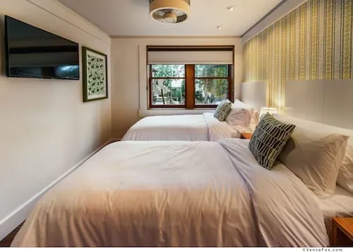 Stay at Cedar Crest Cottages on Tahoe’s West Shore — Twin beds