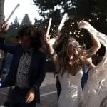Couple Dancing in Lake Tahoe