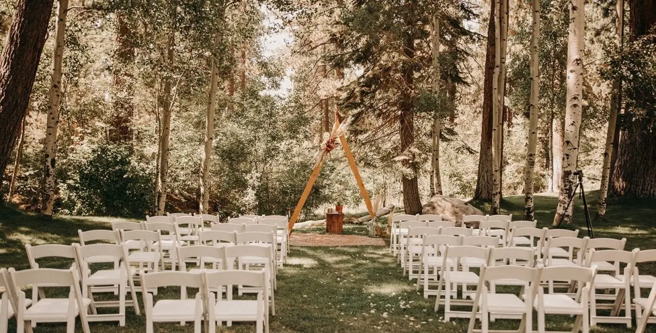 Wedding Altar in Lake Tahoe