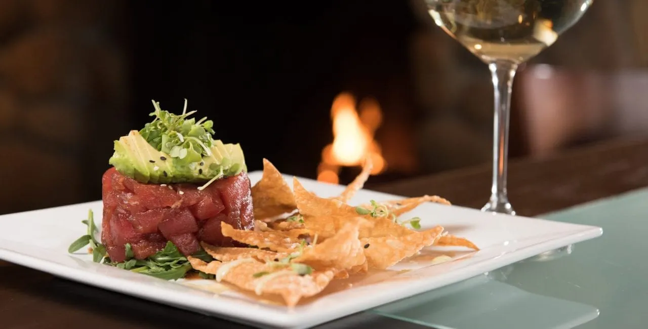 Big Water Grille Entree dish fine dining in Lake Tahoe