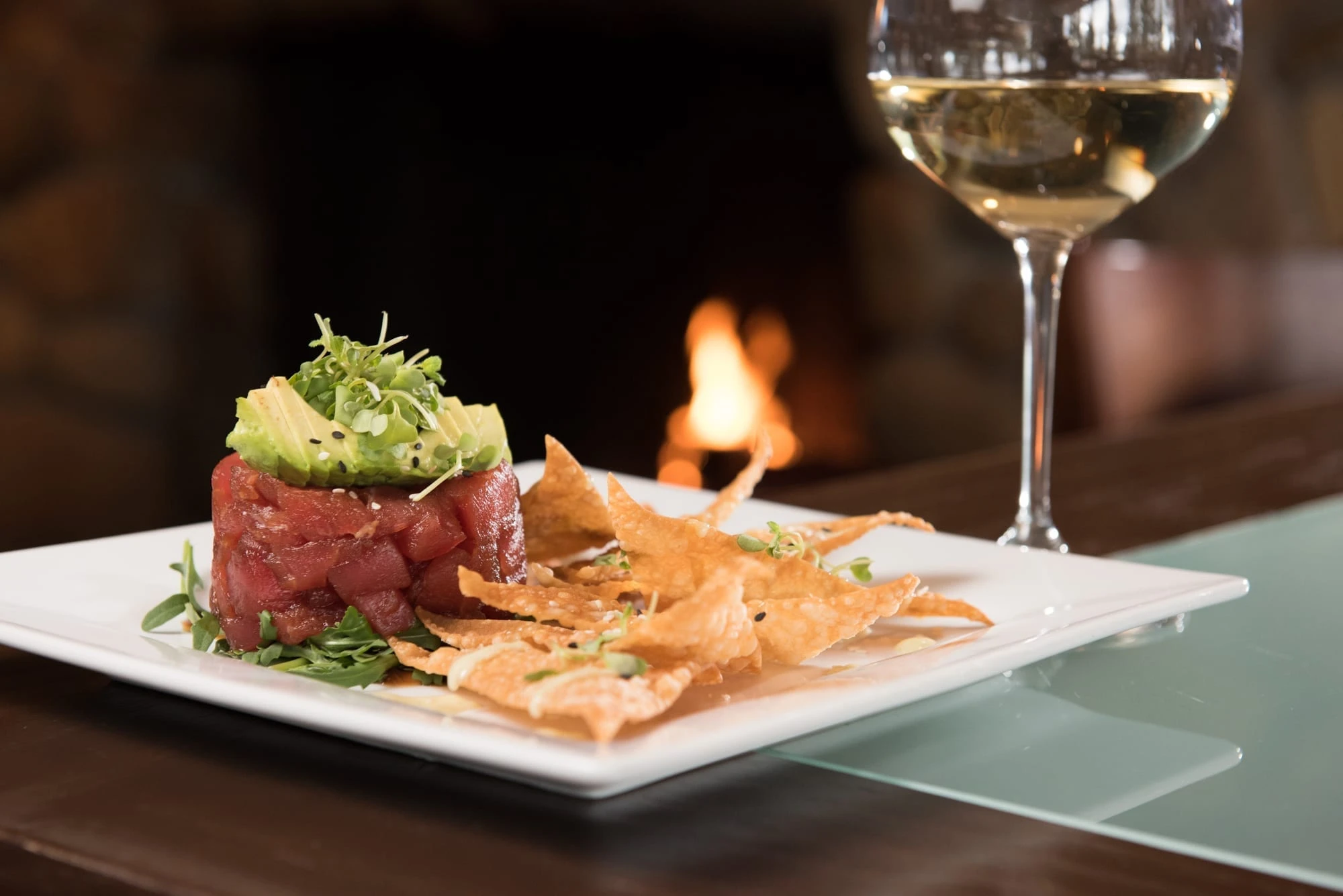 Big Water Grille Entree dish fine dining in Lake Tahoe