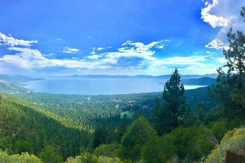 Mt. Rose overlook Panoramic Lake Tahoe