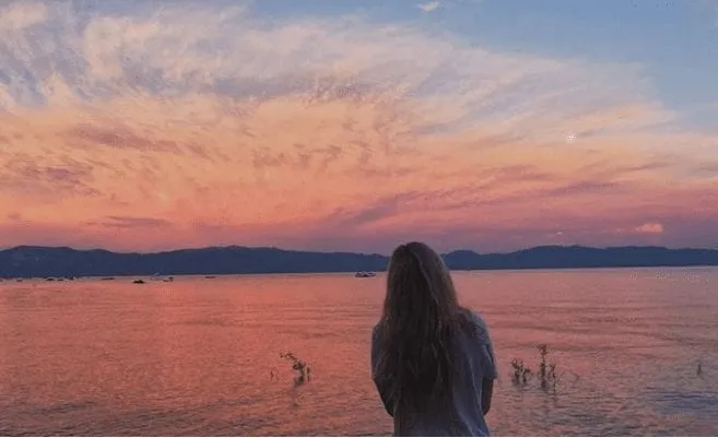 Catch a beautiful sunset in North Lake Tahoe!