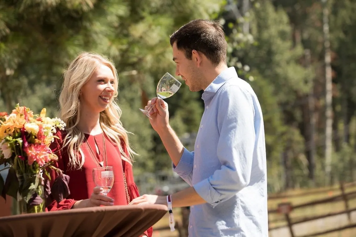Dine at over 3,000 feet along the range of the Sierra Nevada