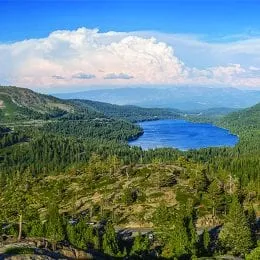 Donner Lake in Lake Tahoe