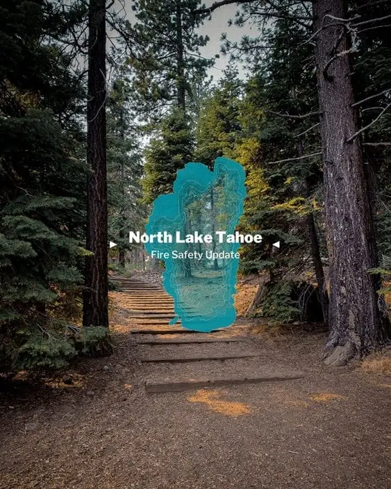 North Lake Tahoe Fire Safety flyer