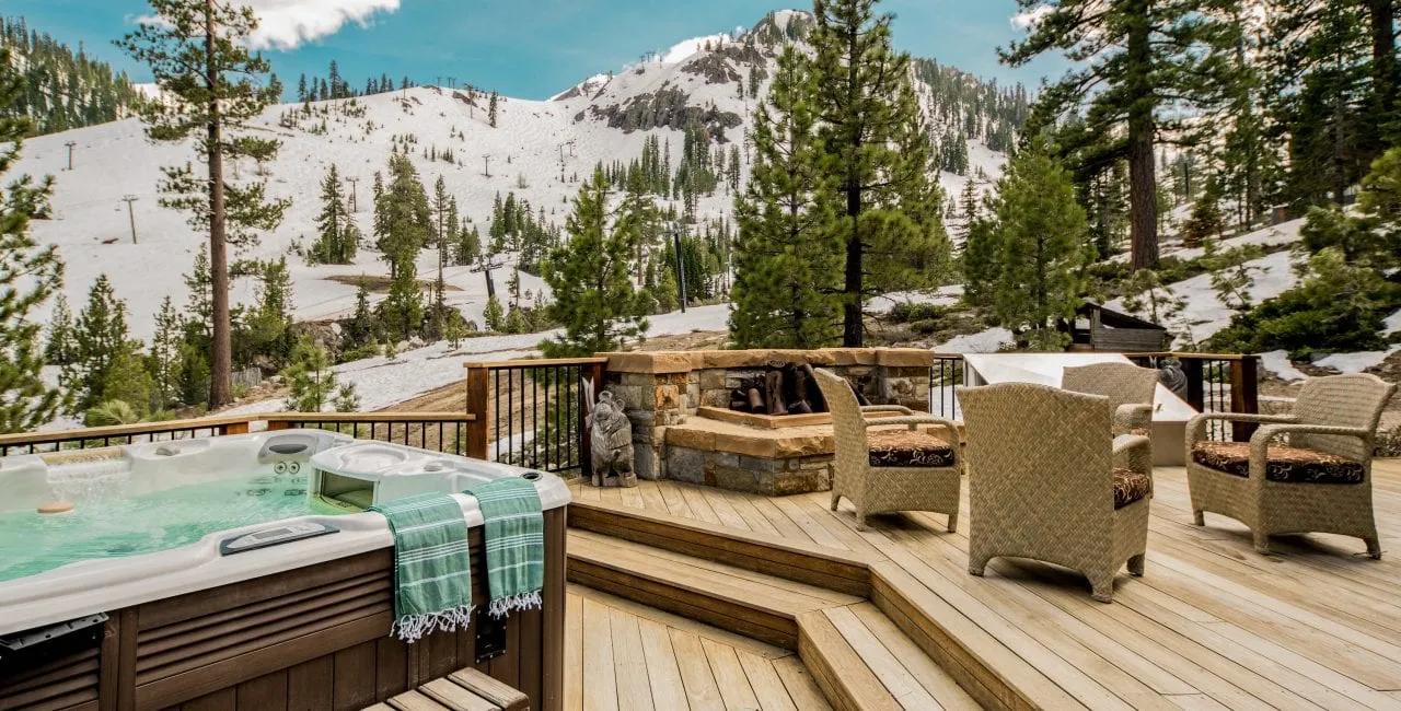 Bronson Hot tub deck in Lake Tahoe