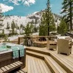 Bronson Hot tub deck in Lake Tahoe