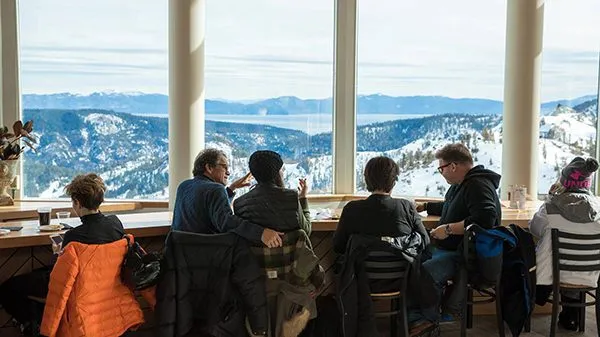 Terrace Bar & Restaurant patrons enjoying the view