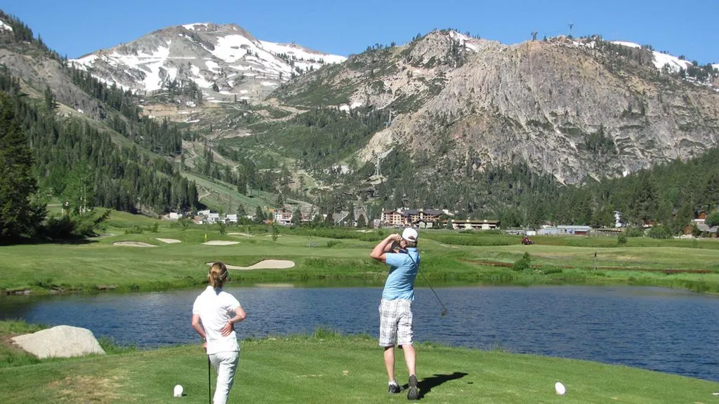 Lake Tahoe golf course