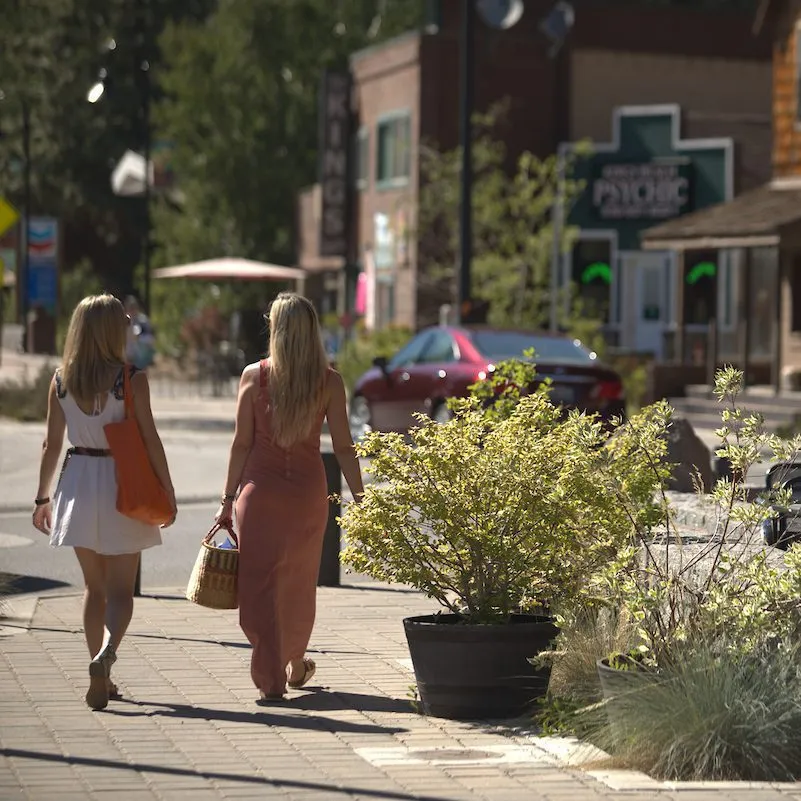 Shopping in North Lake Tahoe town center