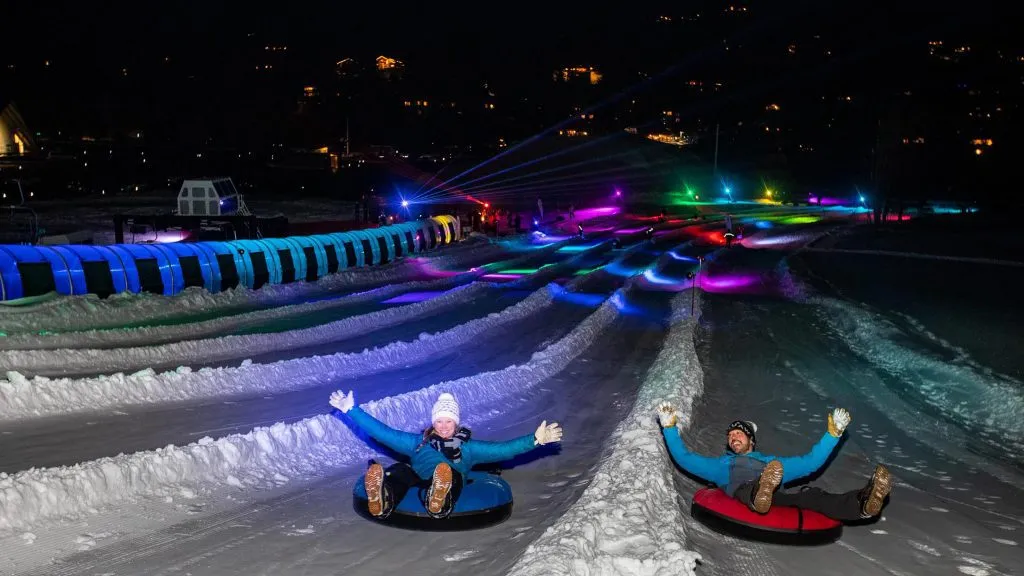 Disco Tubing at Palisades Tahoe 2025-2026