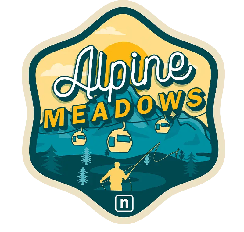 Alpine Meadows logo Lake Tahoe