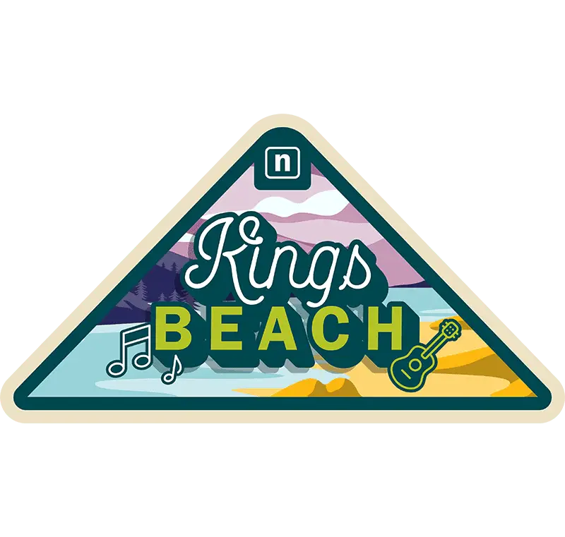 Kings Beach logo Lake Tahoe