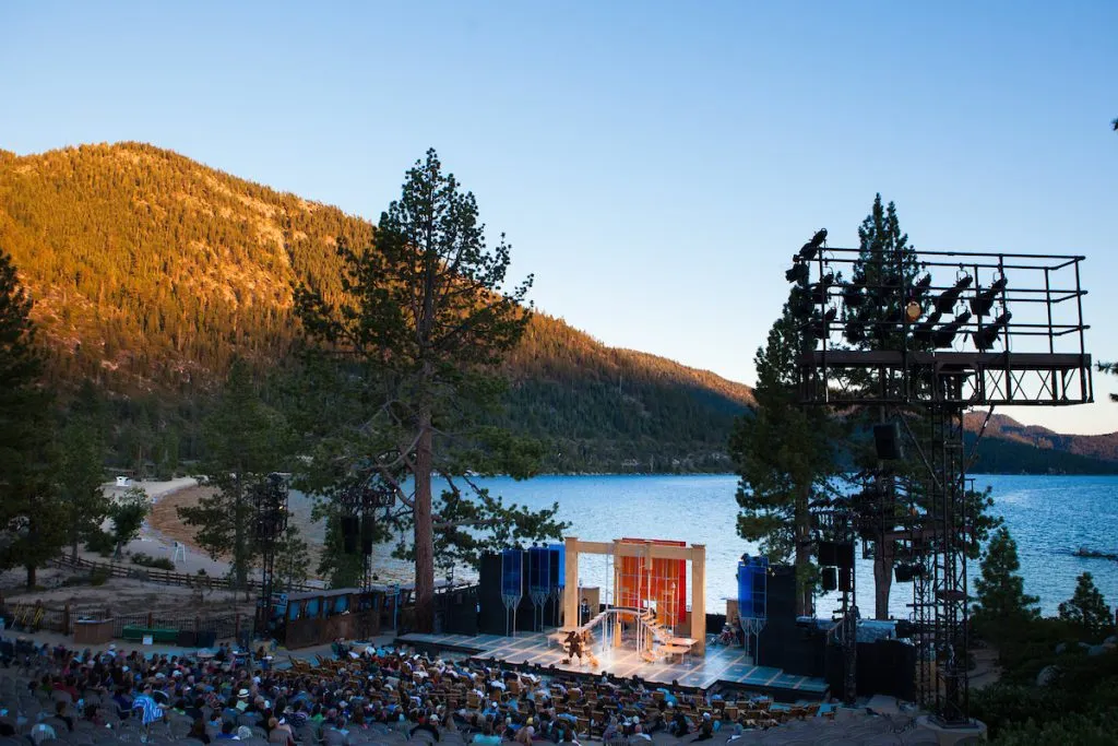 Music on the beach Fridays in Kings Beach Lake Tahoe