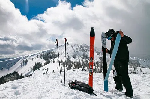 Banked Slalom at Sugar Bowl Ski Resort